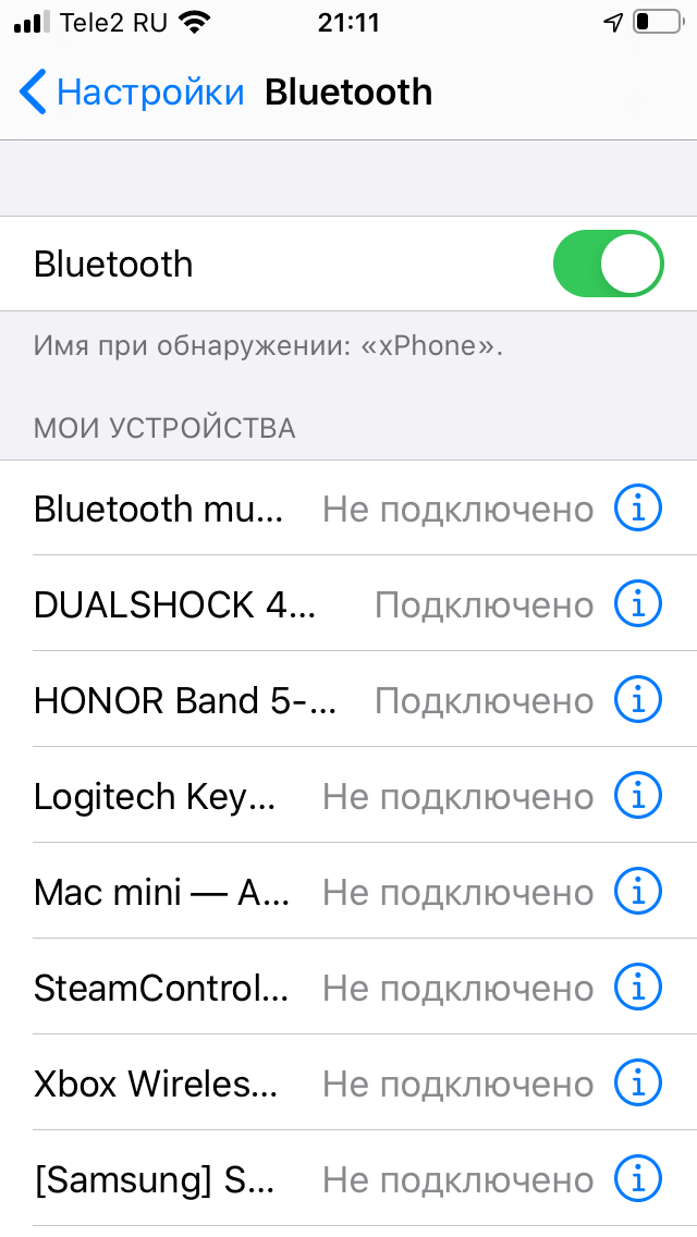 Айфон определяет его как Dualshock 4.