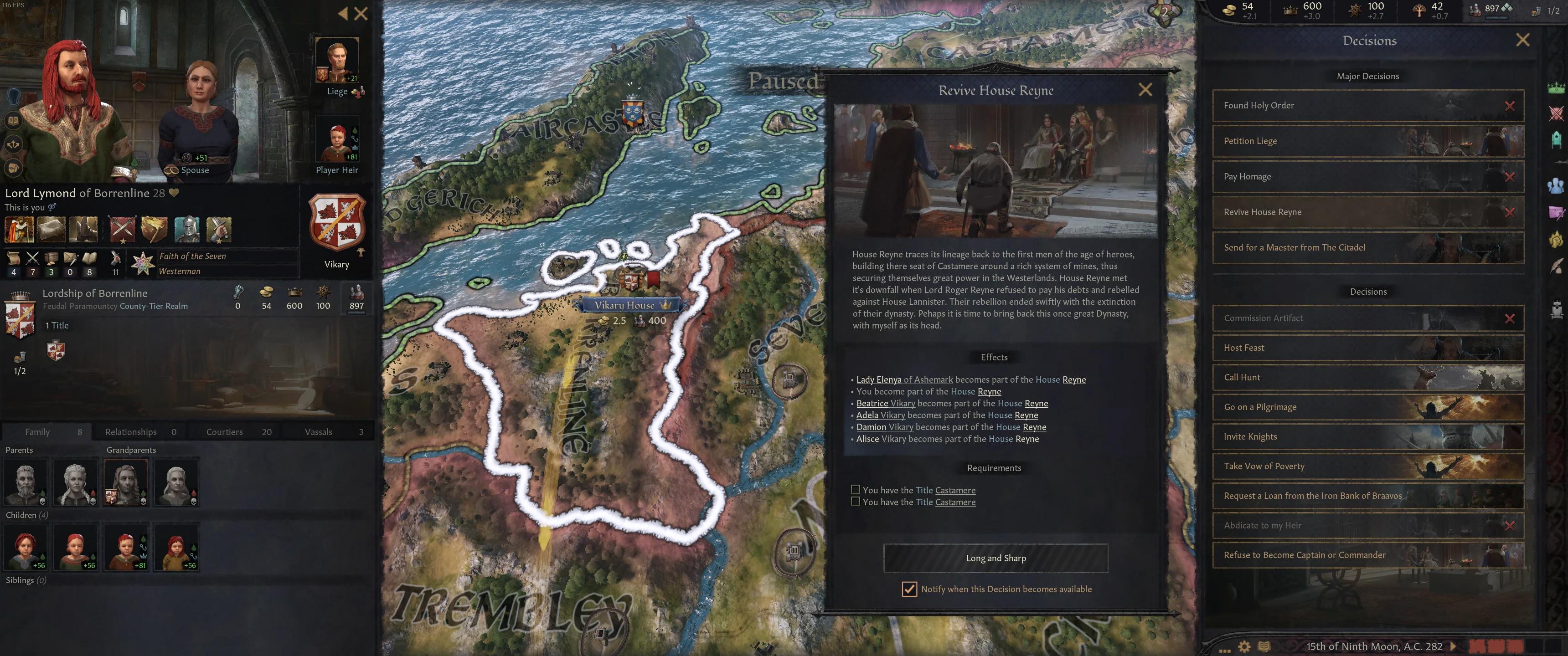 Чего ждать от релизной версии мода по Игре престолов для Crusader Kings 3