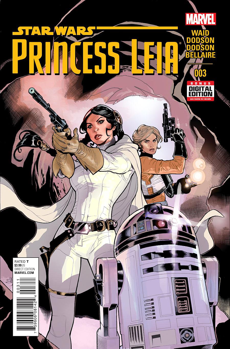 Обложка Star Wars: Princess Leia #3 от Додсонов