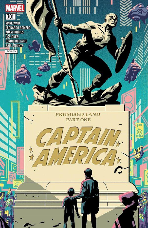 Обложка Captain America #701 от Майкла Чо