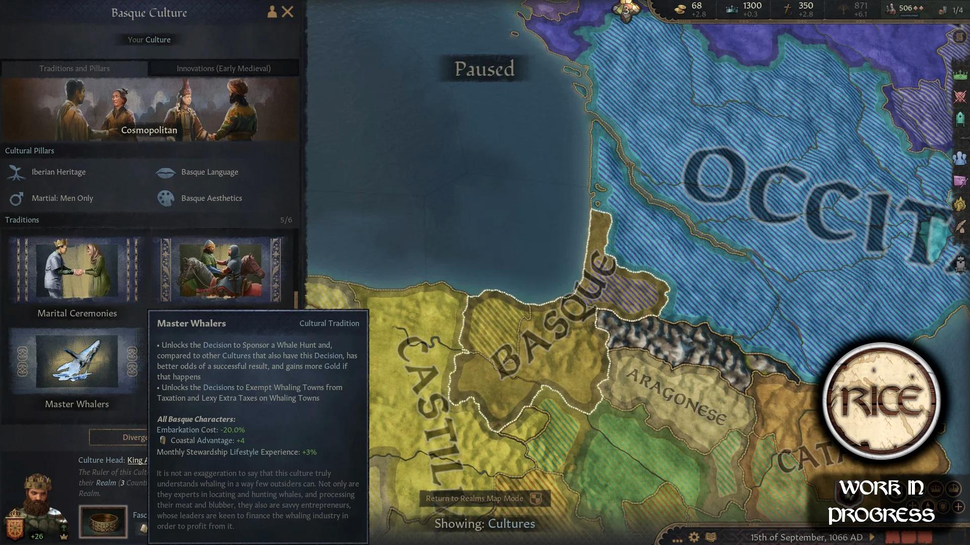 Культуры коренных американцев и особенности Винланда в моде RICE для Crusader Kings 3