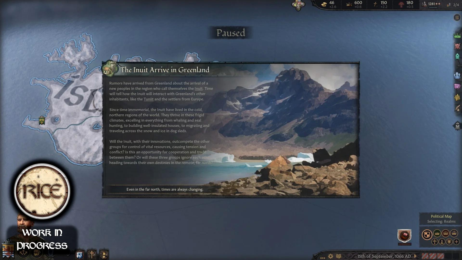 Культуры коренных американцев и особенности Винланда в моде RICE для Crusader Kings 3