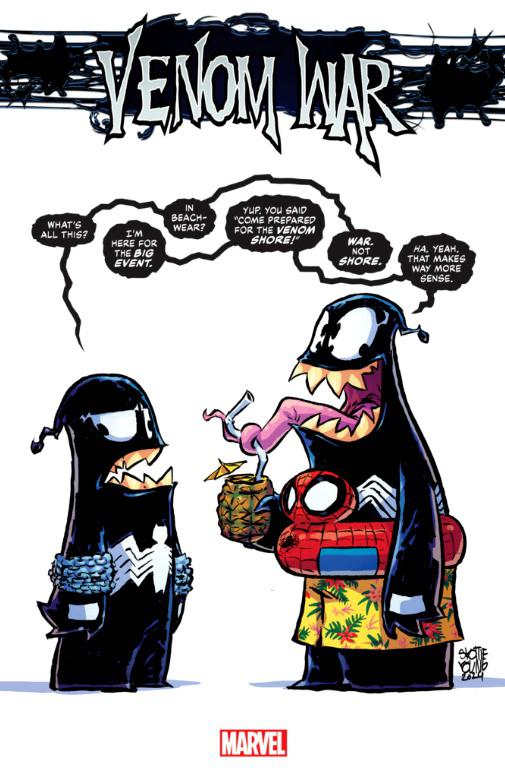 Вариантка Venom War #1 от Скотти Янга