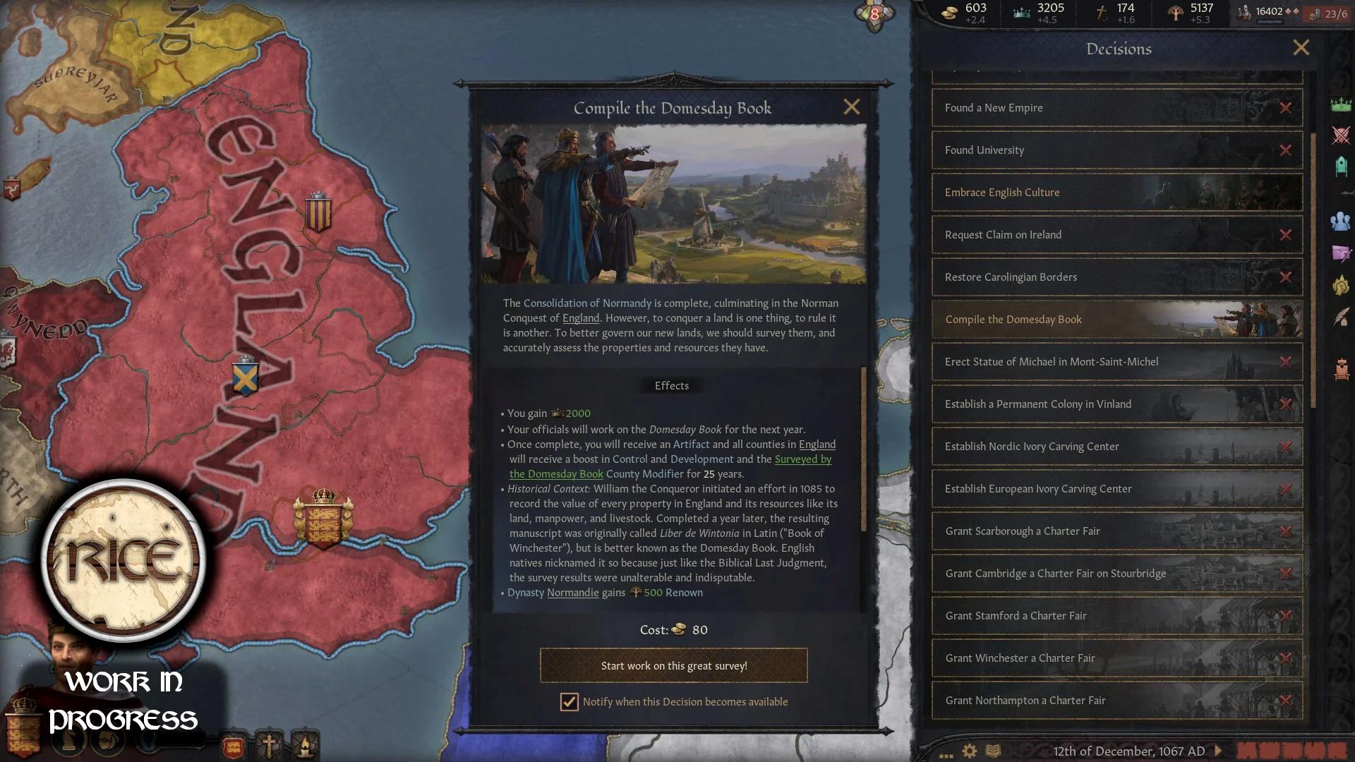 Особенности нормандского пака RICE для Crusader Kings 3