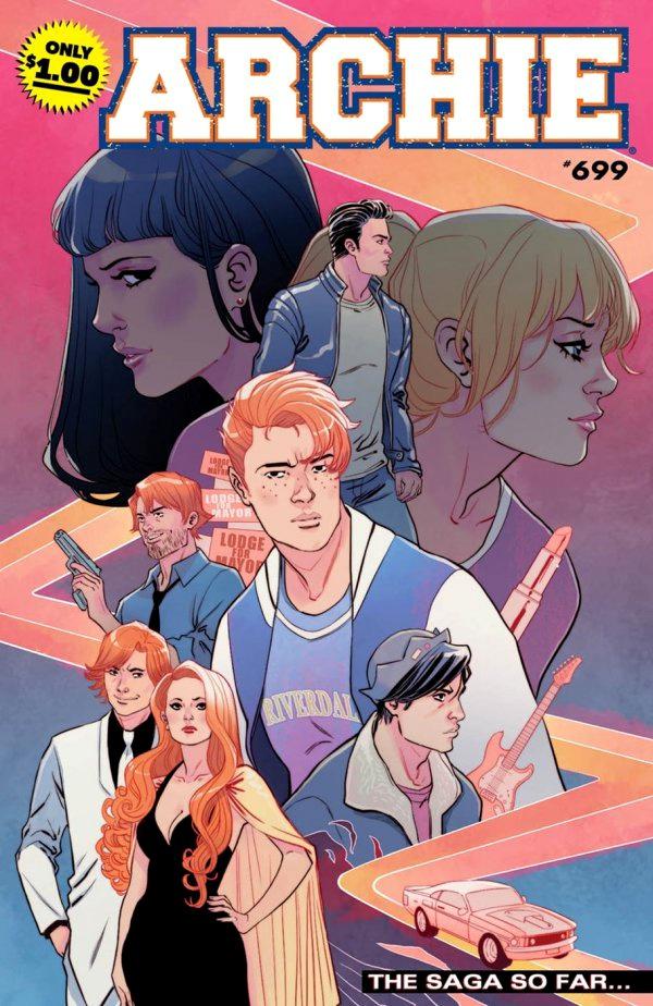 Обложка Archie #699 от Маргерит Соваж