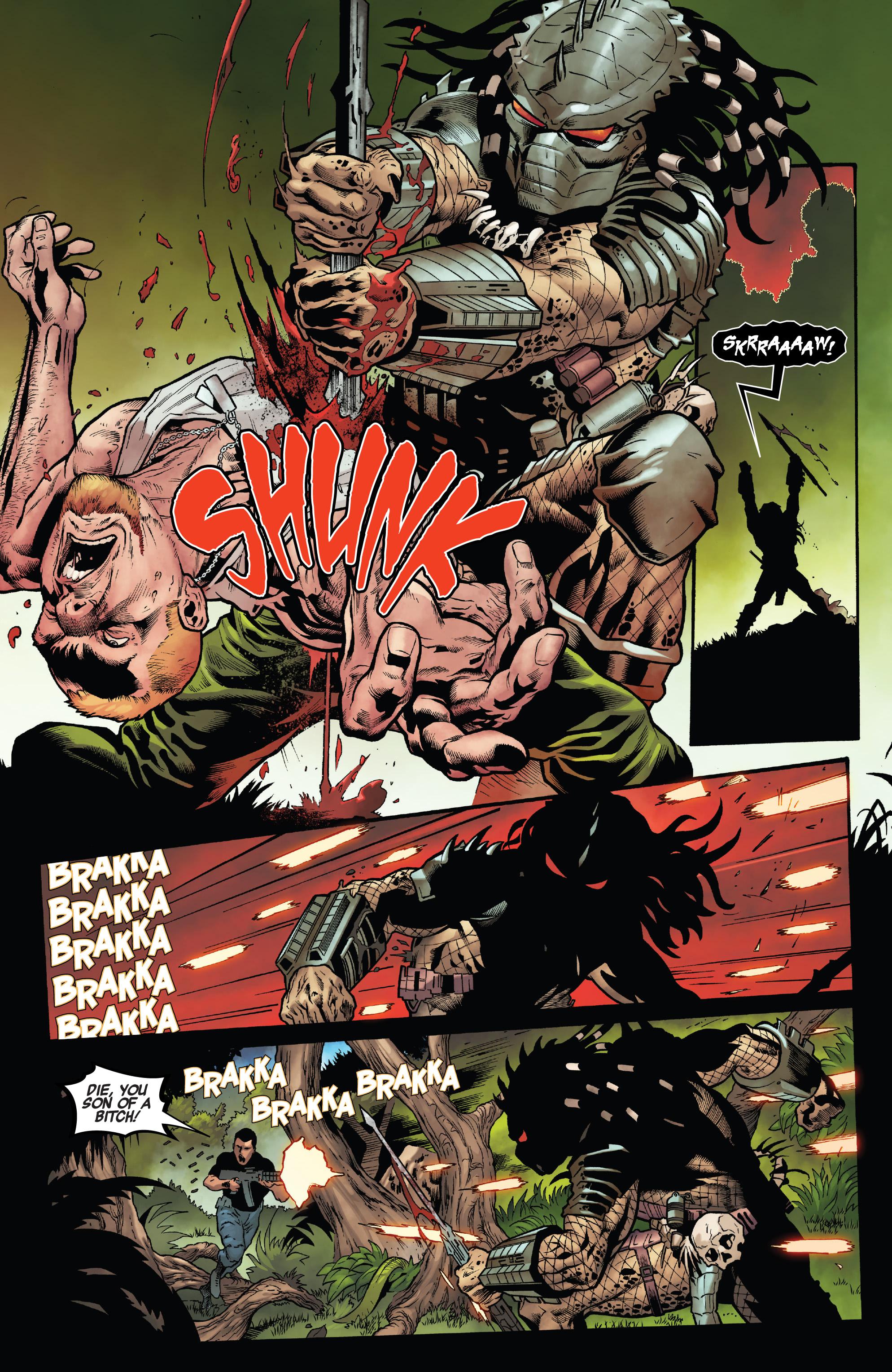 Страница Predator #1 2023 года