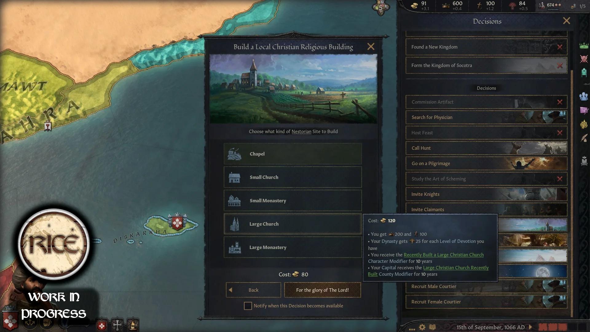 Особенности нормандского пака RICE для Crusader Kings 3