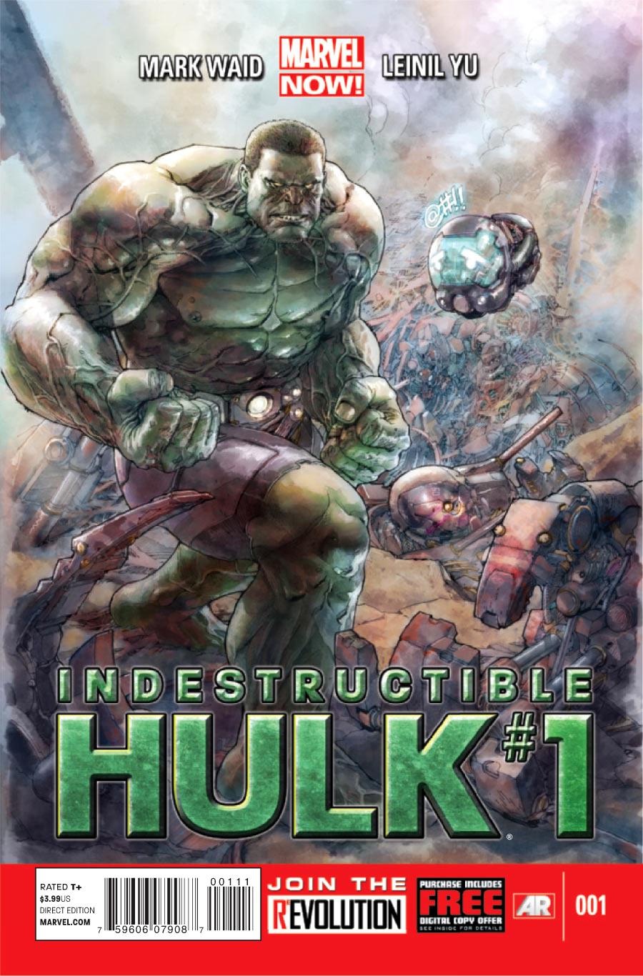 Обложка Indestructible Hulk #1 от Лейнила Фрэнсиса Ю