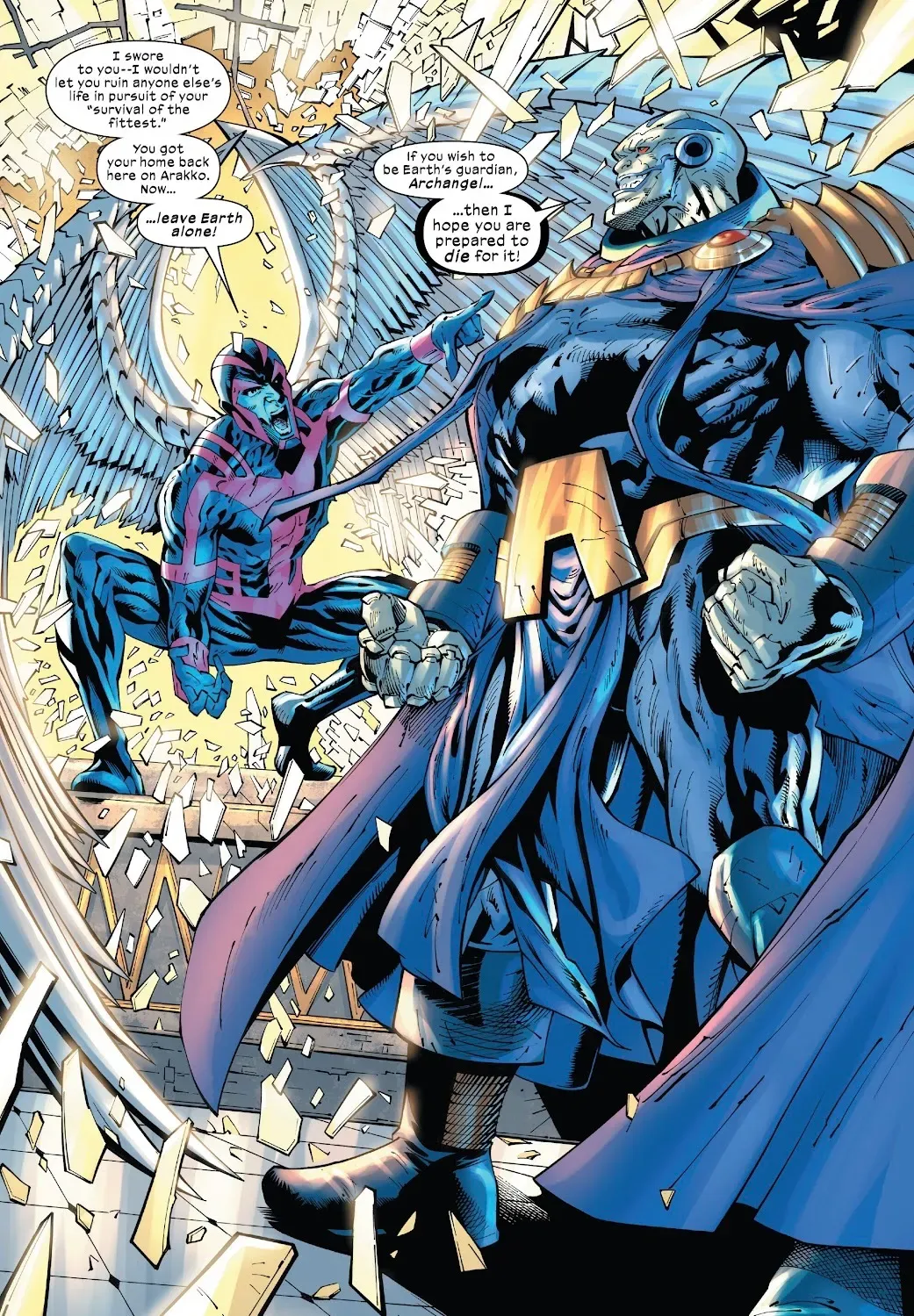 Страница из X-Men: Heir of Apocalypse