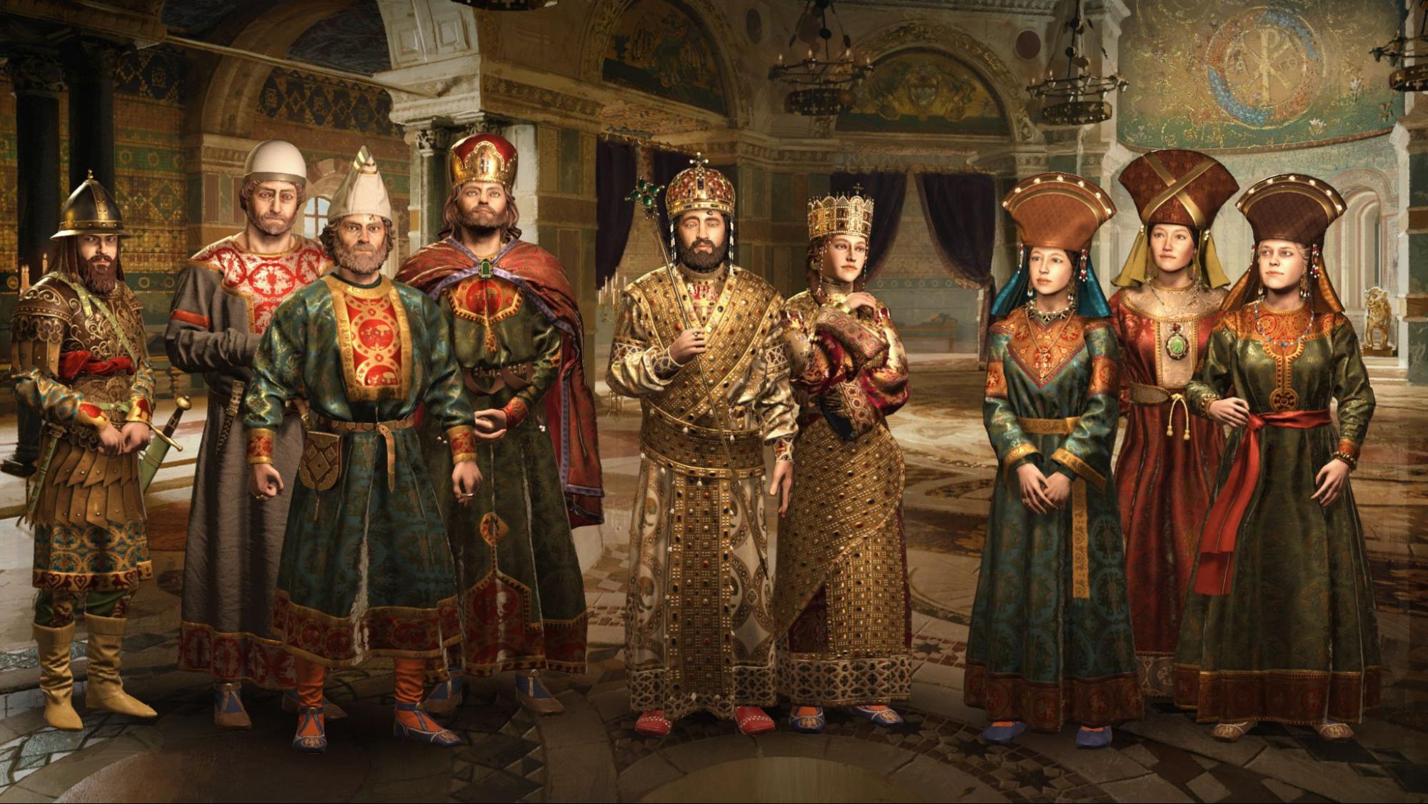 Визуальная часть дополнения Roads to Power для Crusader Kings 3