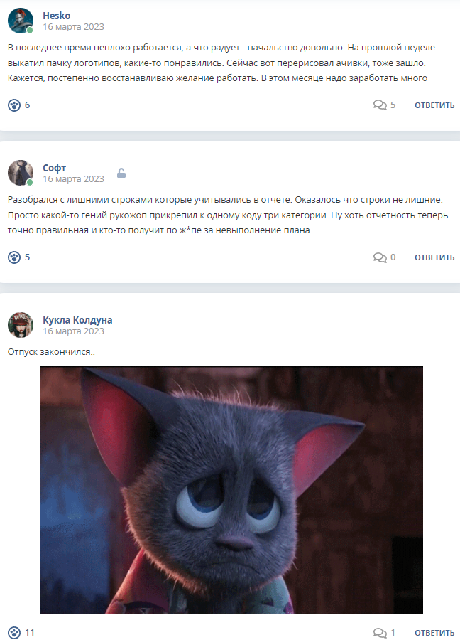 Кострище дайджест 2023 12.03 - 18.03