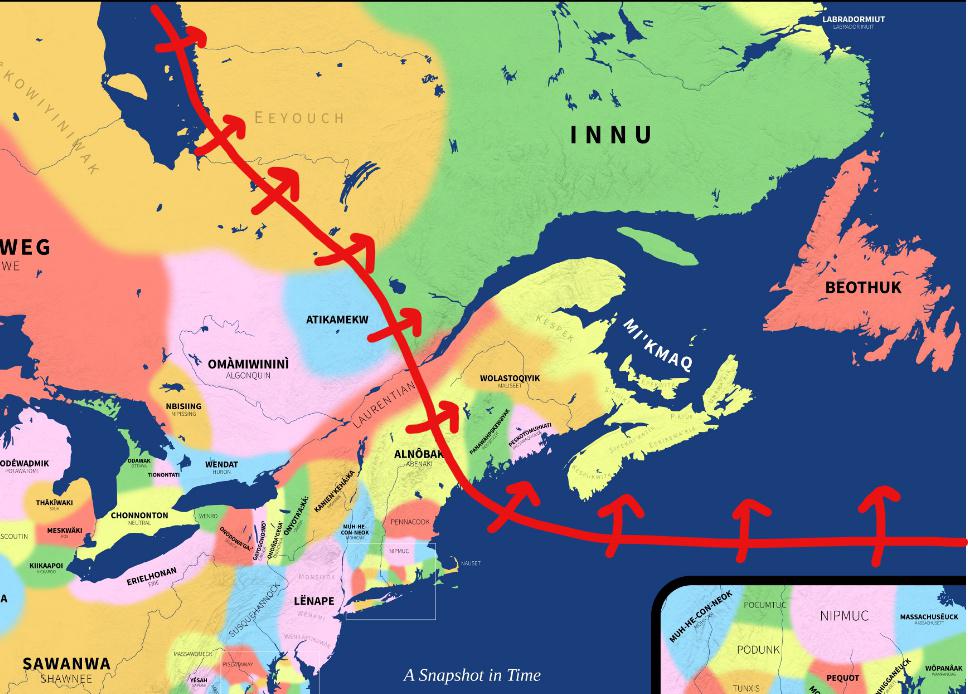 Культуры коренных американцев и особенности Винланда в моде RICE для Crusader Kings 3