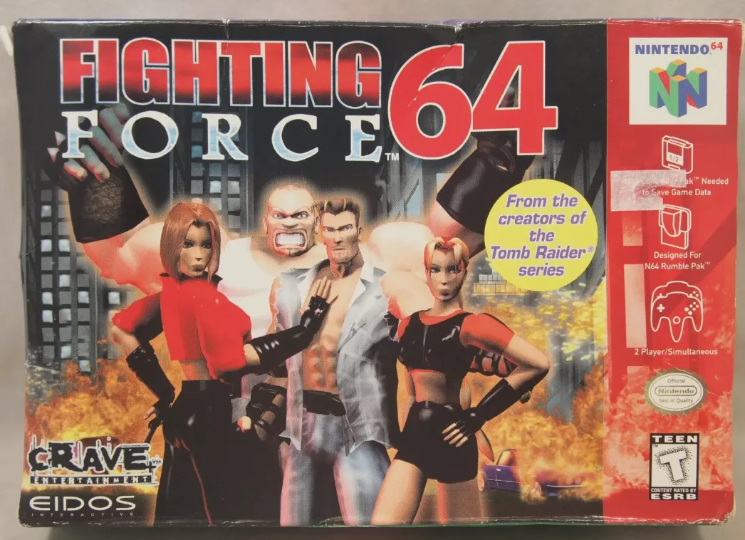 Fighting Force. Один из&nbsp;первых 3D beat 'em up’ов [Проверка временем]