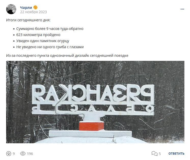 Кострище дайджест 2023 19.11 - 25.11