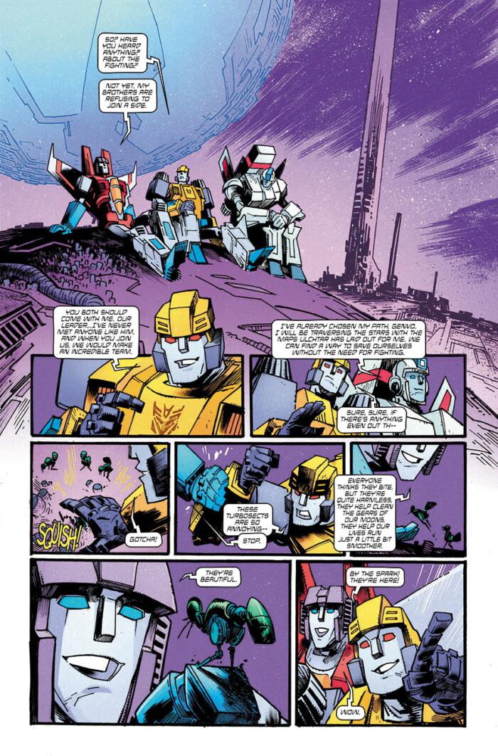 В комиксе Transformers #13 расскажут предысторию Старскрима - смотрим превью и обложки