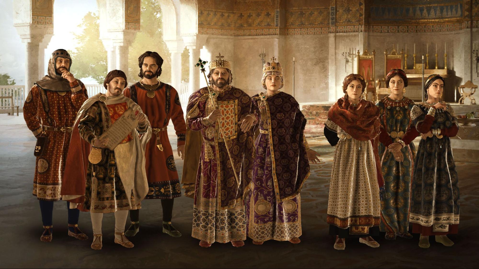 Визуальная часть дополнения Roads to Power для Crusader Kings 3