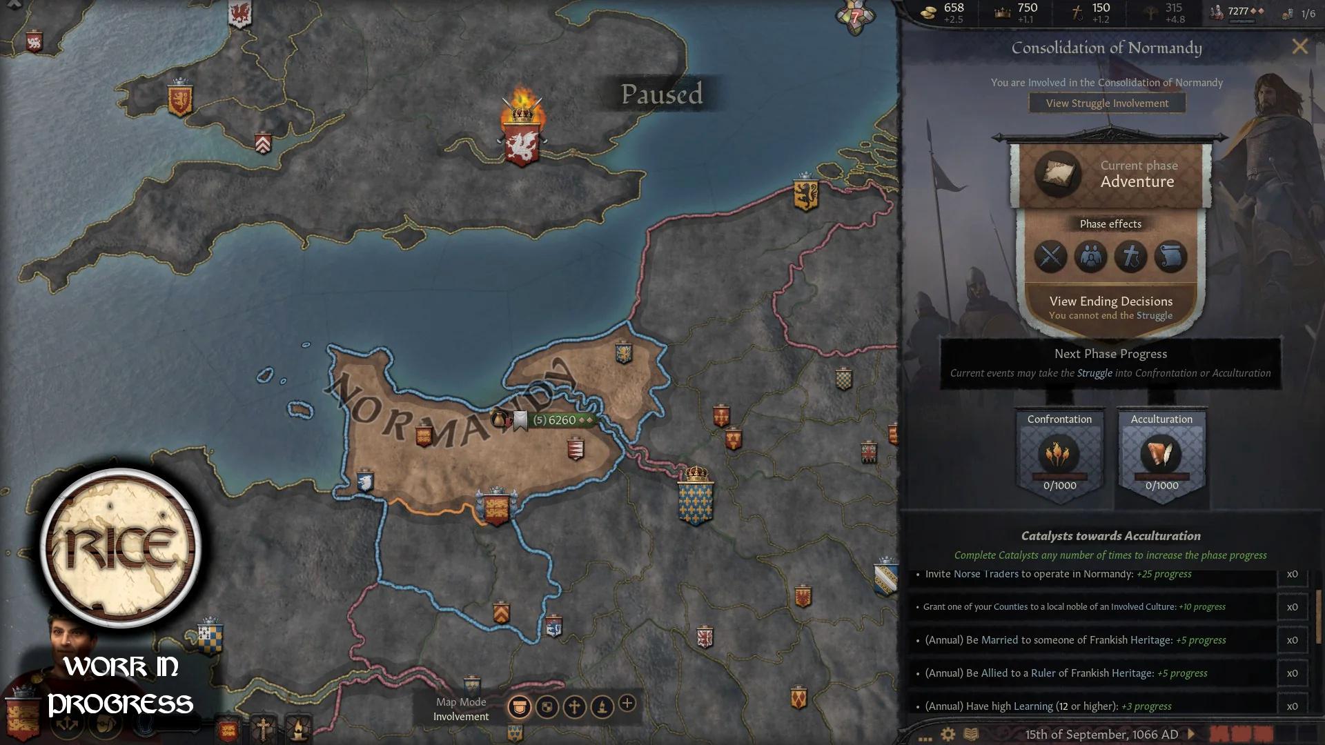 Особенности нормандского пака RICE для Crusader Kings 3