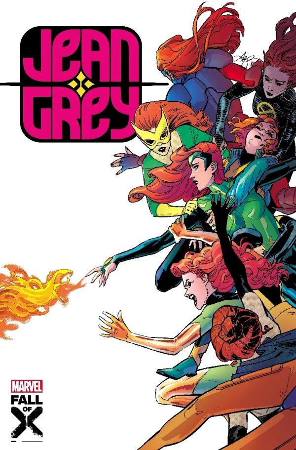 Основная обложка Jean Grey #4 от Эми Ридер