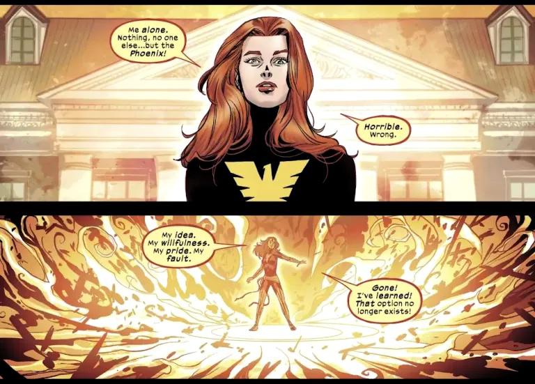 Кадры из Jean Grey #1 - это будущее не получилось, сжигаем!