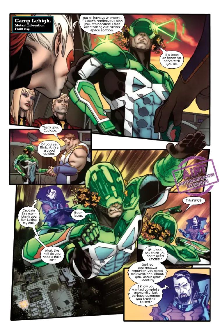 Превью комикса Uncanny Avenger #4 и фанатская теория о личности фальшивого Капитана Кракоа