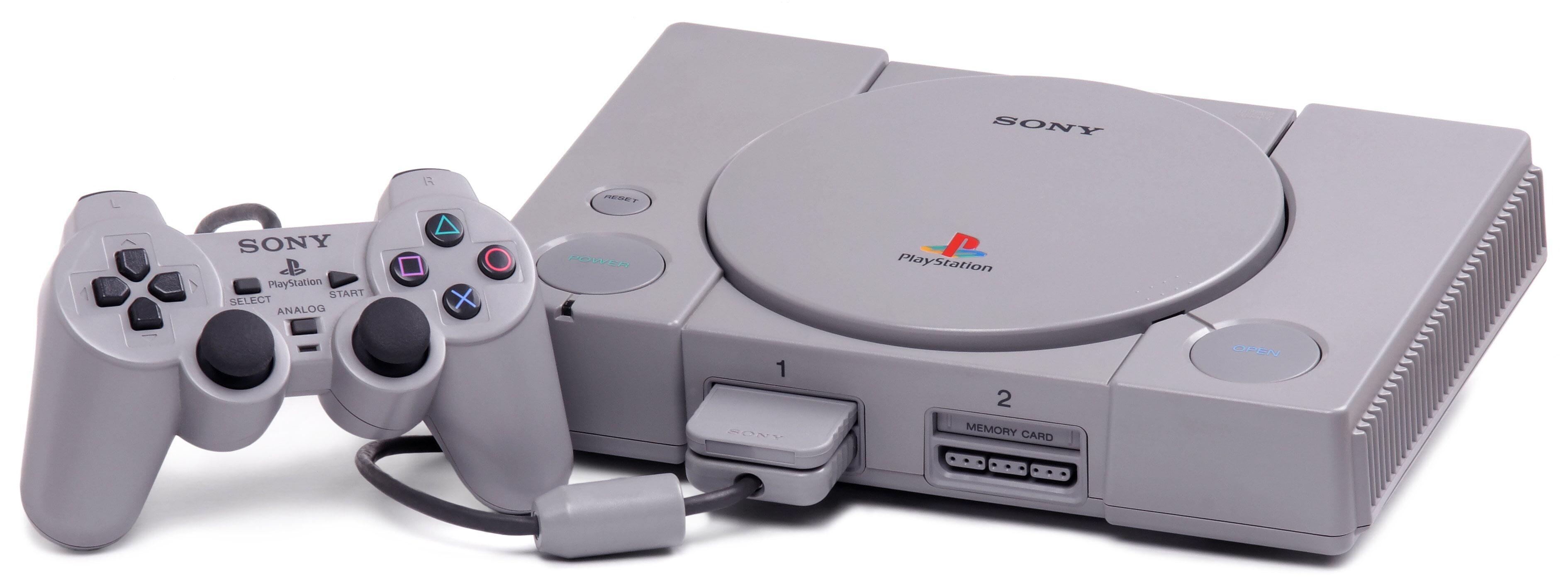 Игровая консоль PlayStation, выпущенная в 1994 г. (1995 г. весь мир)