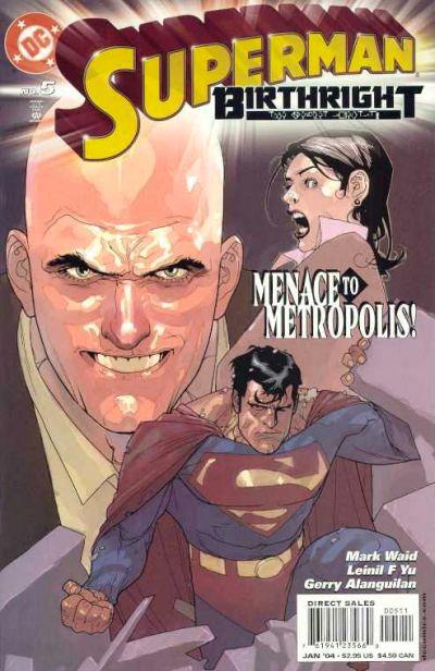 Обложка Superman: Birthright #5 от Лейнила Фрэнсиса Ю