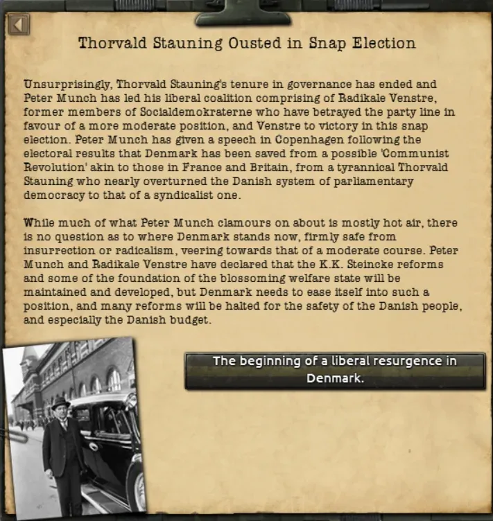 В моде Kaiserreich для Hearts of Iron IV добавят контент для Дании