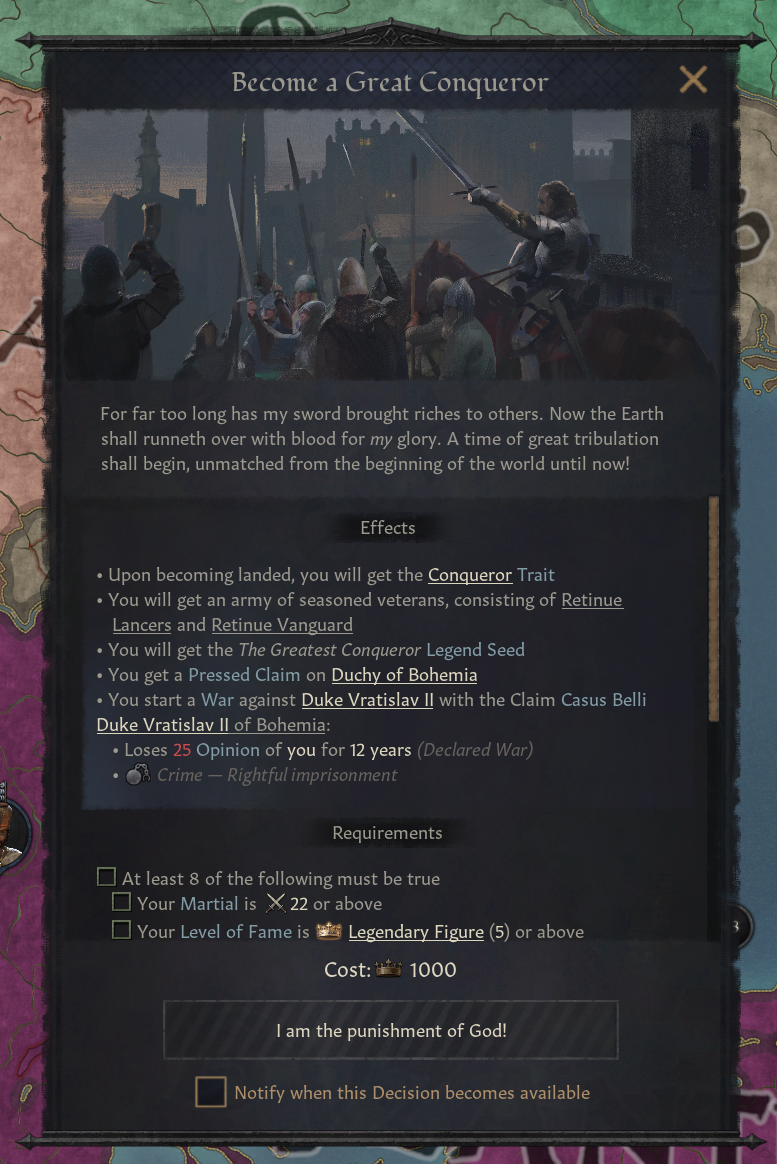 Безземельные приключенцы в грядущем дополнении Crusader Kings 3. Часть 2