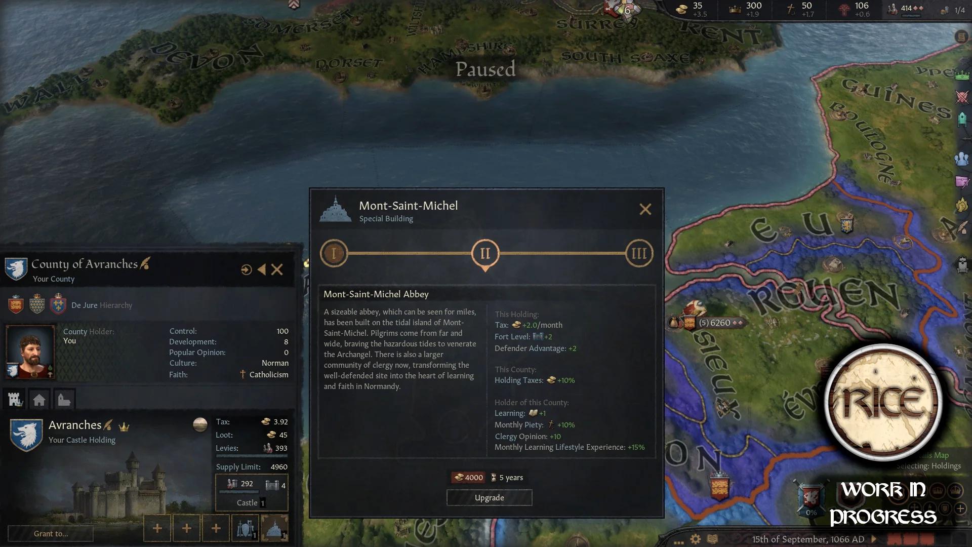 Особенности нормандского пака RICE для Crusader Kings 3