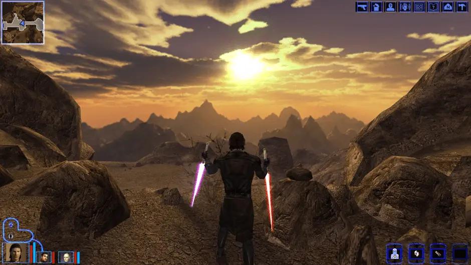 Star Wars: Knights of the Old Republic - мать и отец Mass Effect