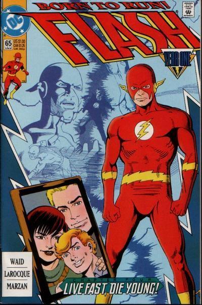 Обложка The Flash #65 от Грега Ларока