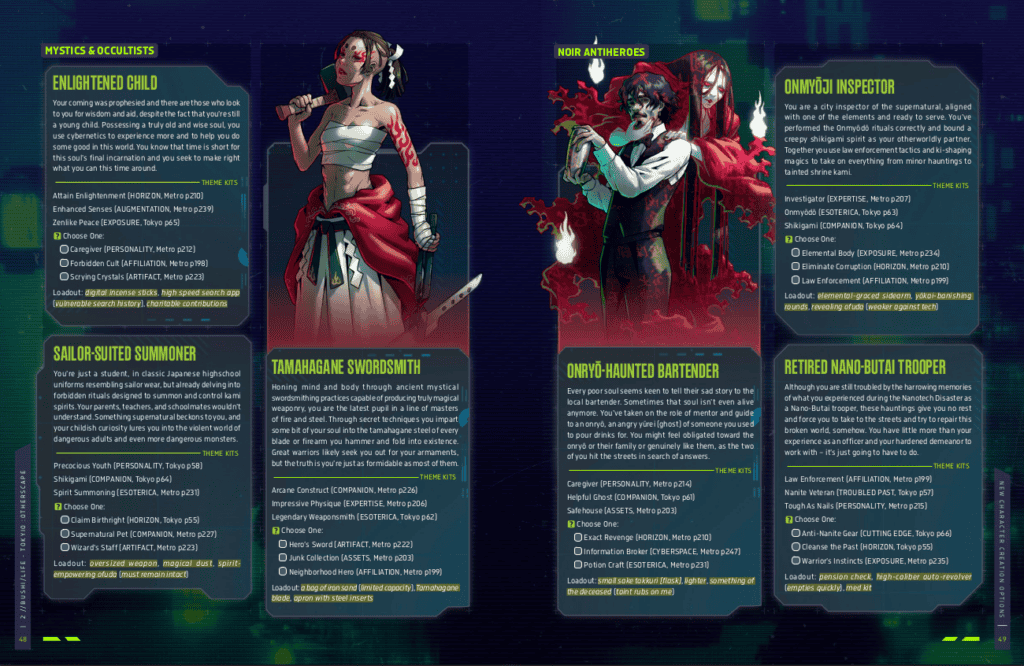 В цифре вышла «:Otherscape»: Настольная ролевая игра, объединяющая мифологию и киберпанк