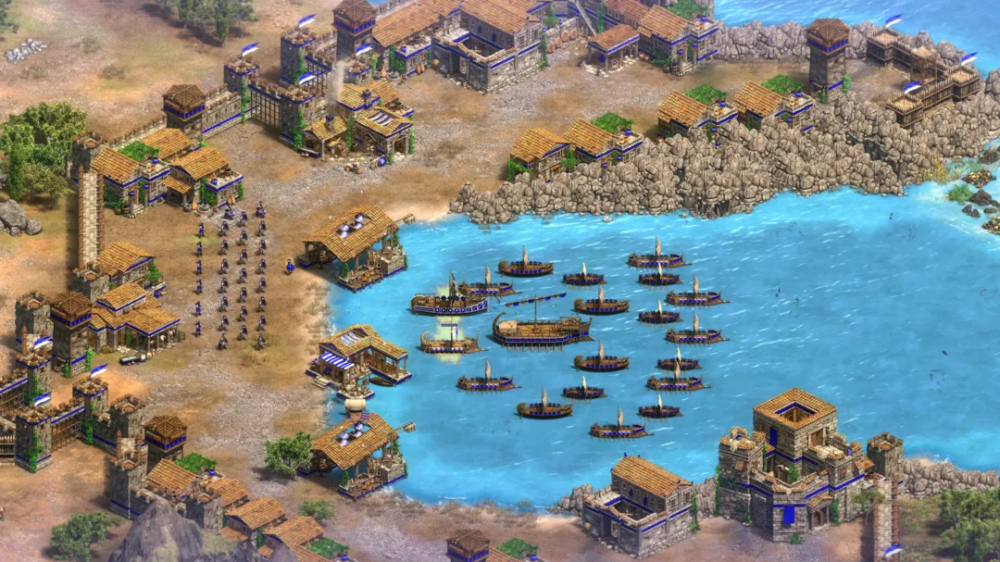 Афины и общие особенности флота в грядущем дополнении Age of Empires II: DE