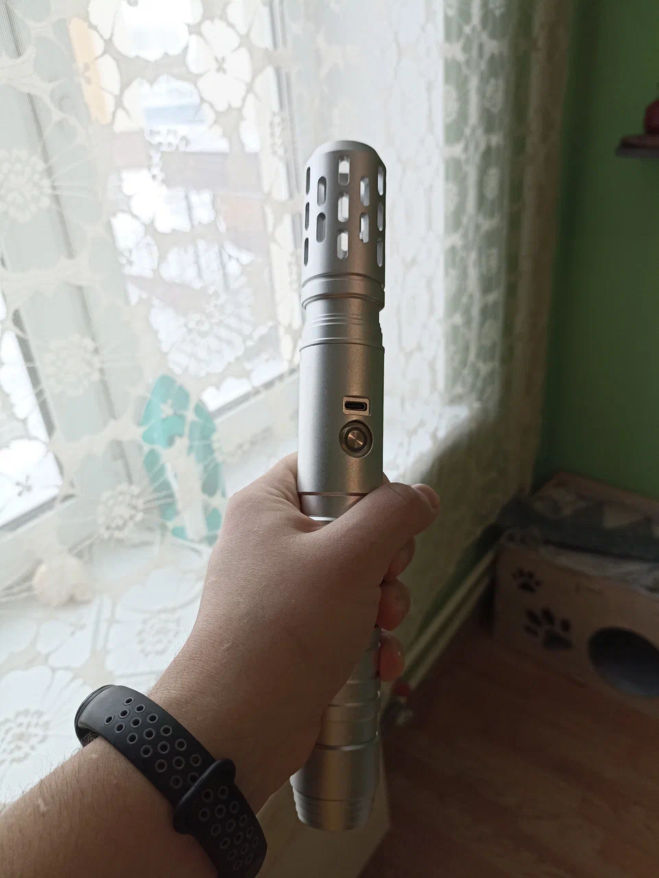 Настоящая огненная палка!
