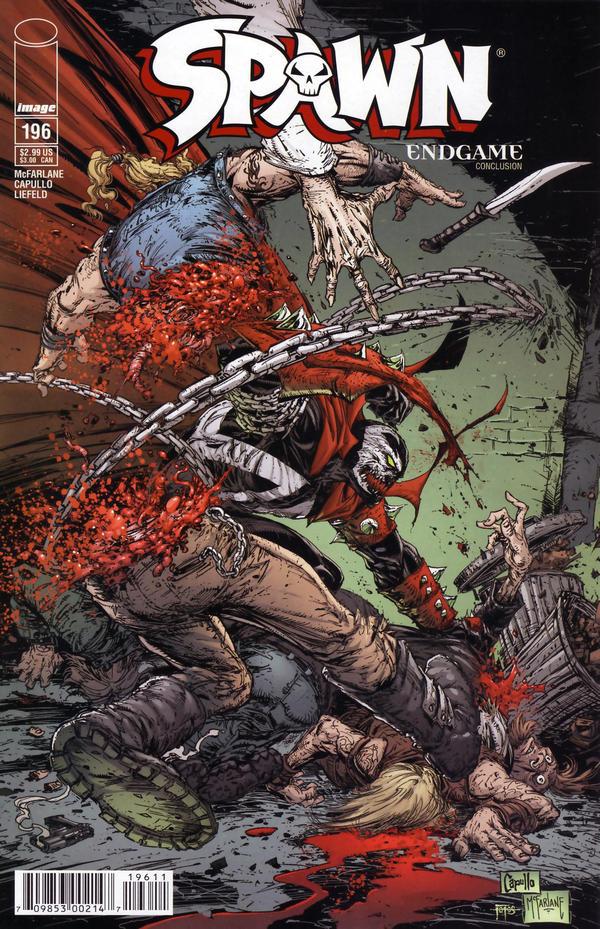 Обложка Spawn #196 от Грега