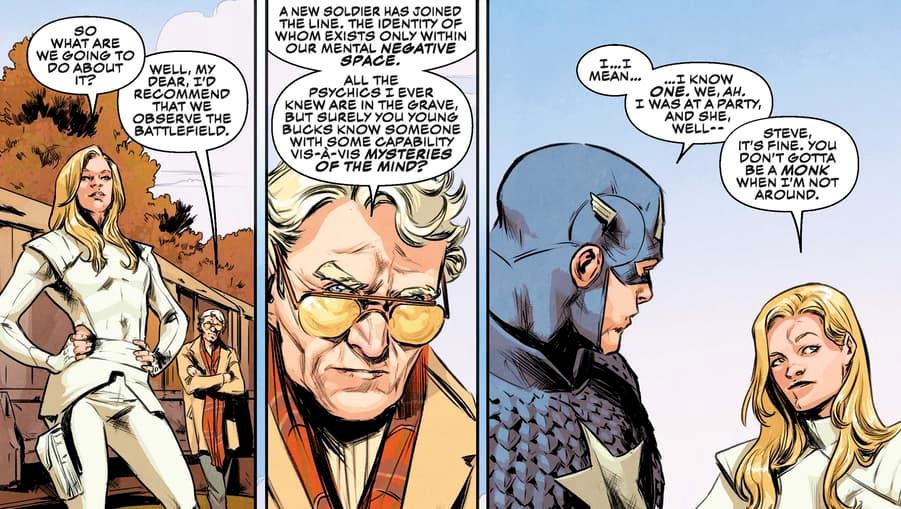 Кадры из 8-го выпуска Captain America: Sentinel of Liberty