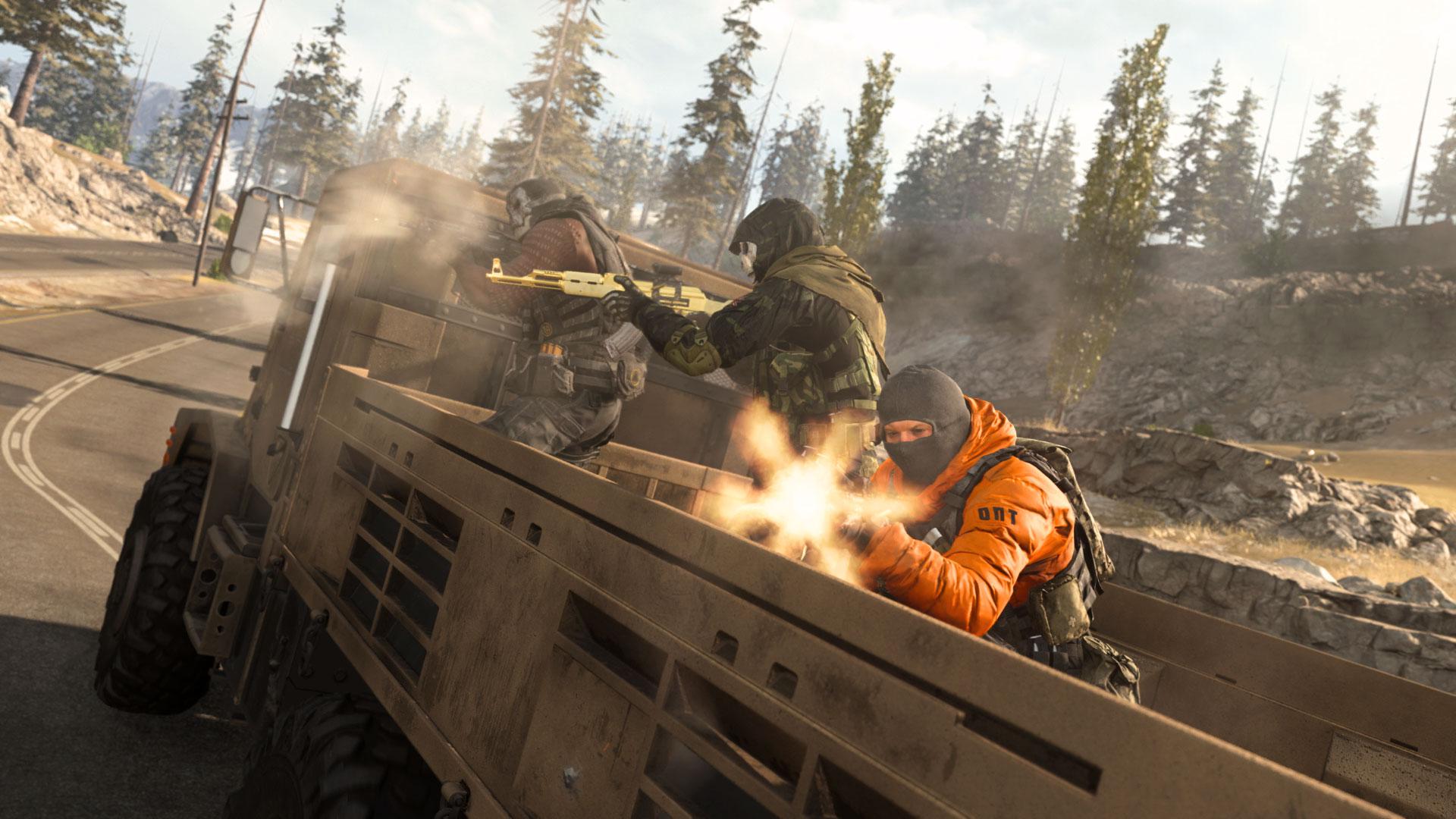 Боевые грузовики утюжат Верданск. Новый режим Call of Duty: Warzone