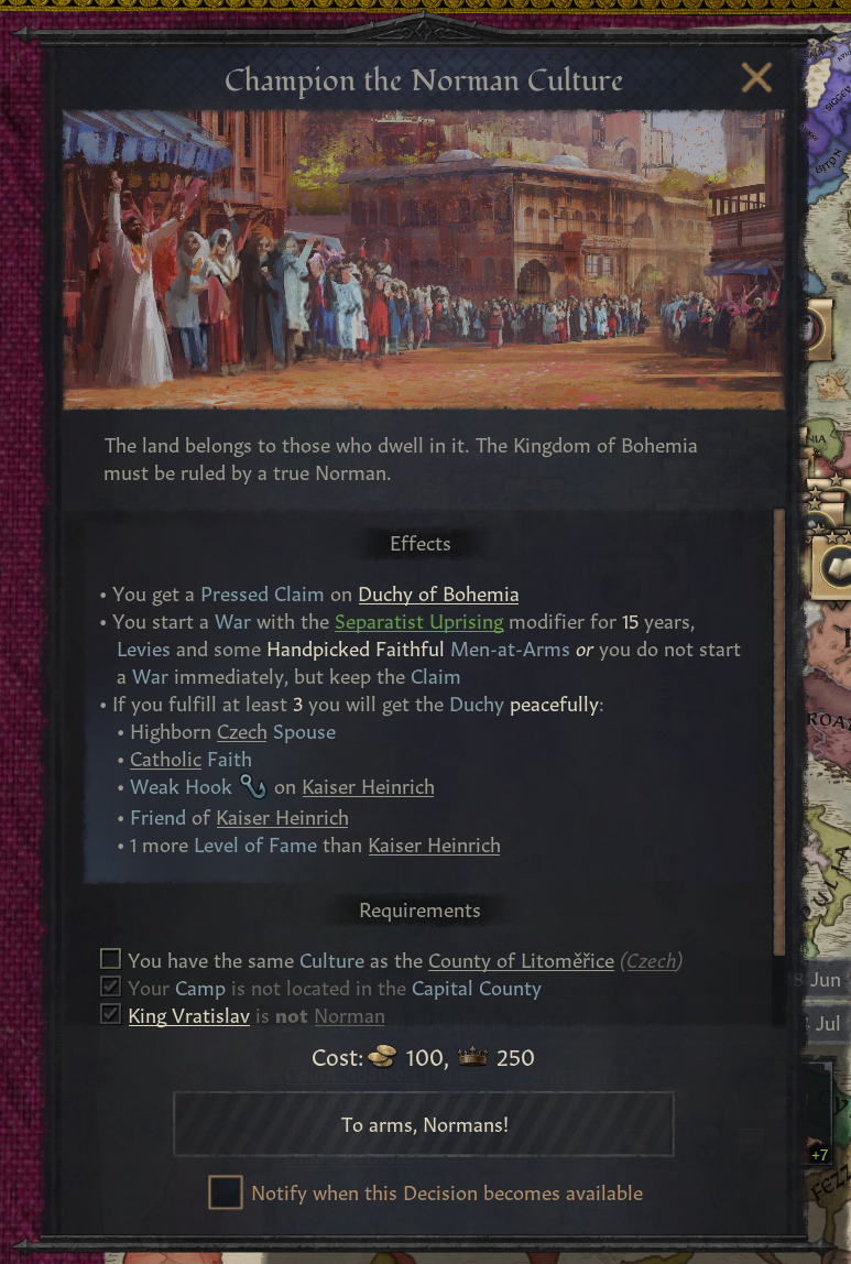 Безземельные приключенцы в грядущем дополнении Crusader Kings 3. Часть 2