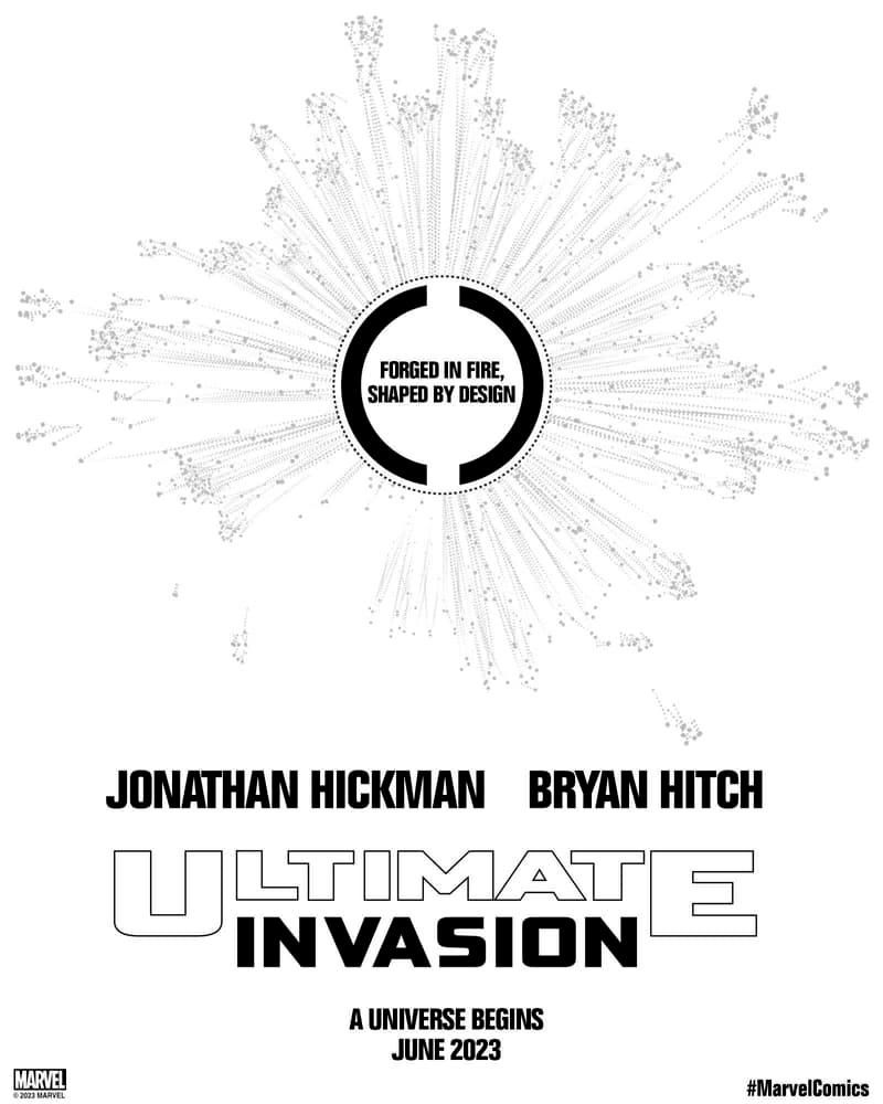 Вариантные обложки, тизер и превью с текстом комикса Ultimate Invasion