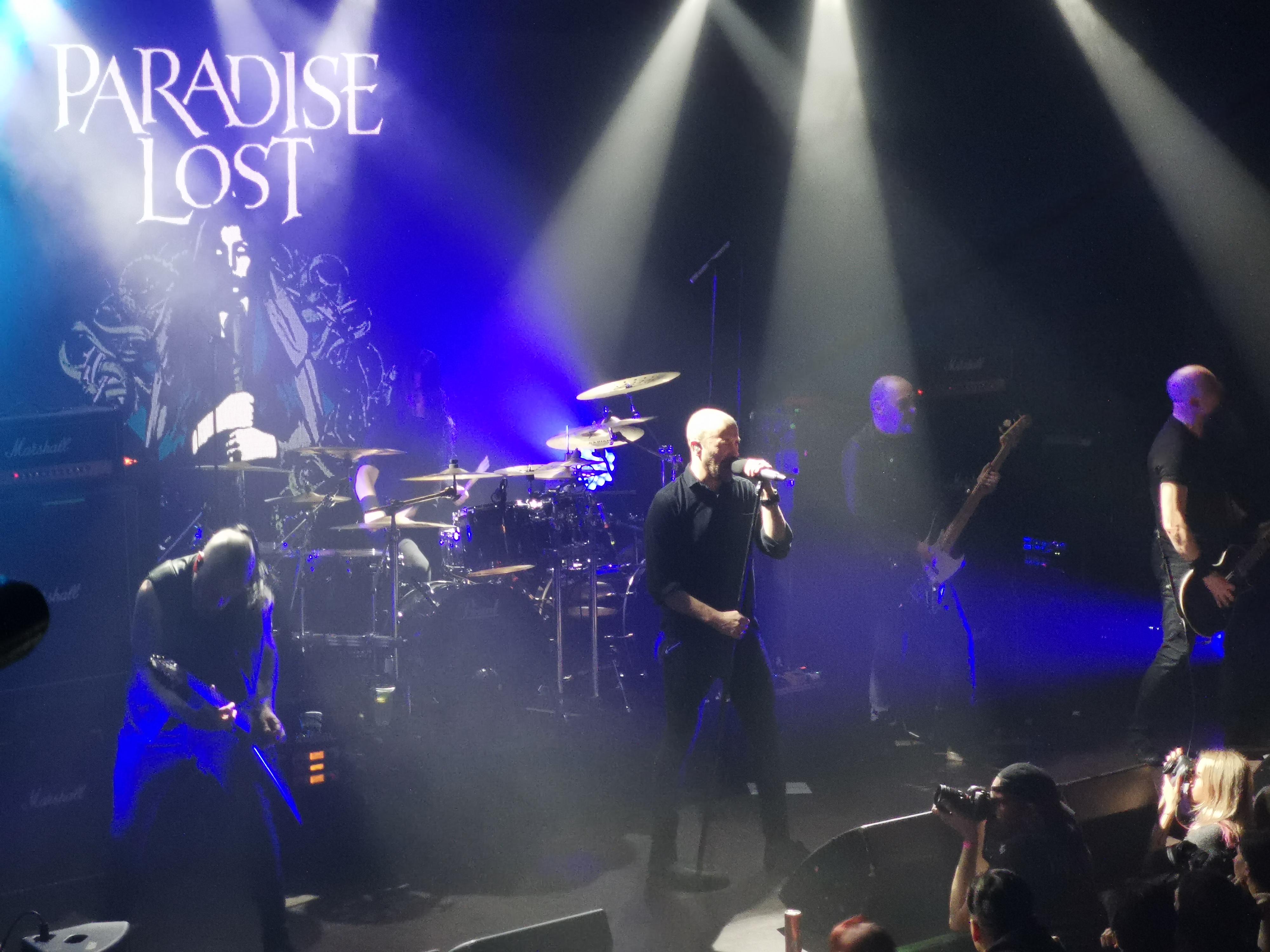 Отчёт с концерта Paradise Lost в СПб