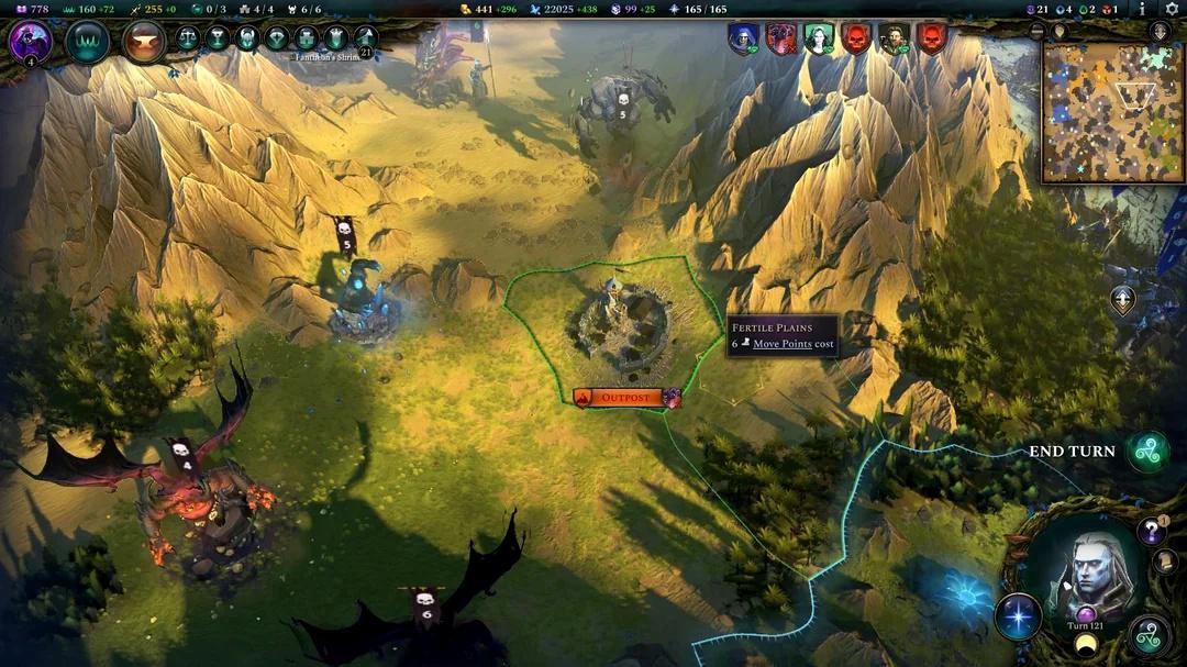 Для Age of Wonders 4 вышел патч "Волк 1.2"