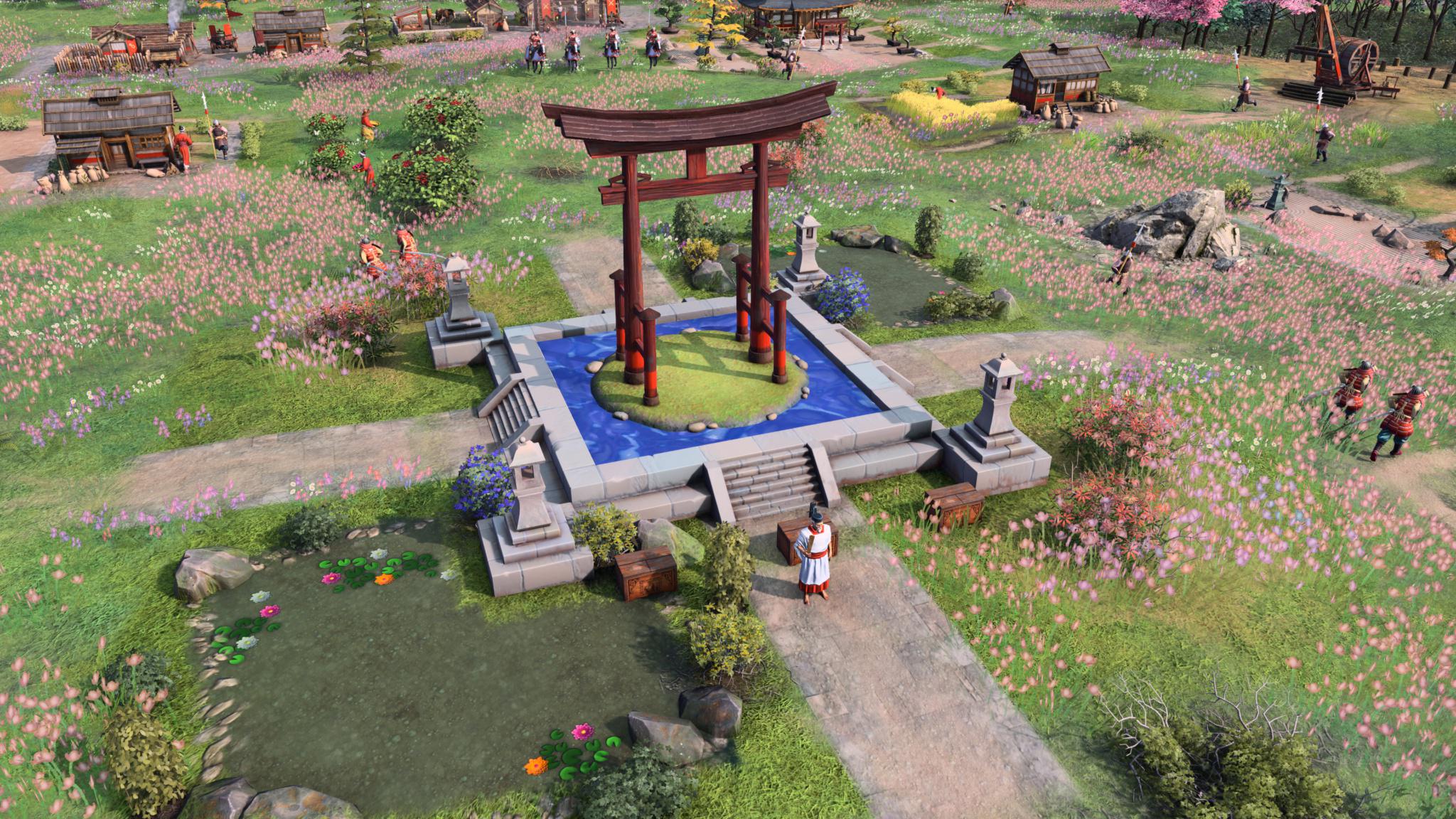 Страна восходящего солнца в Age of Empires IV