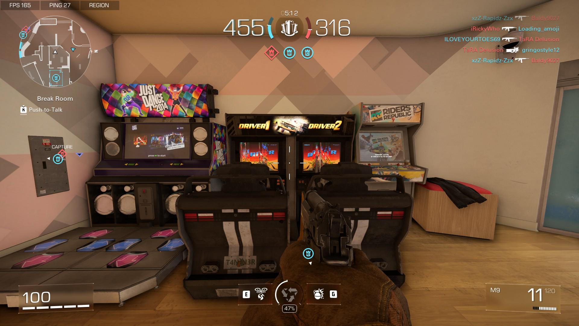 Аркадные автоматы с Driver в шутере xDefiant от Ubisoft