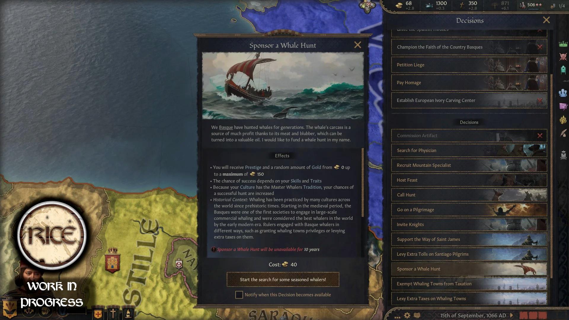 Культуры коренных американцев и особенности Винланда в моде RICE для Crusader Kings 3