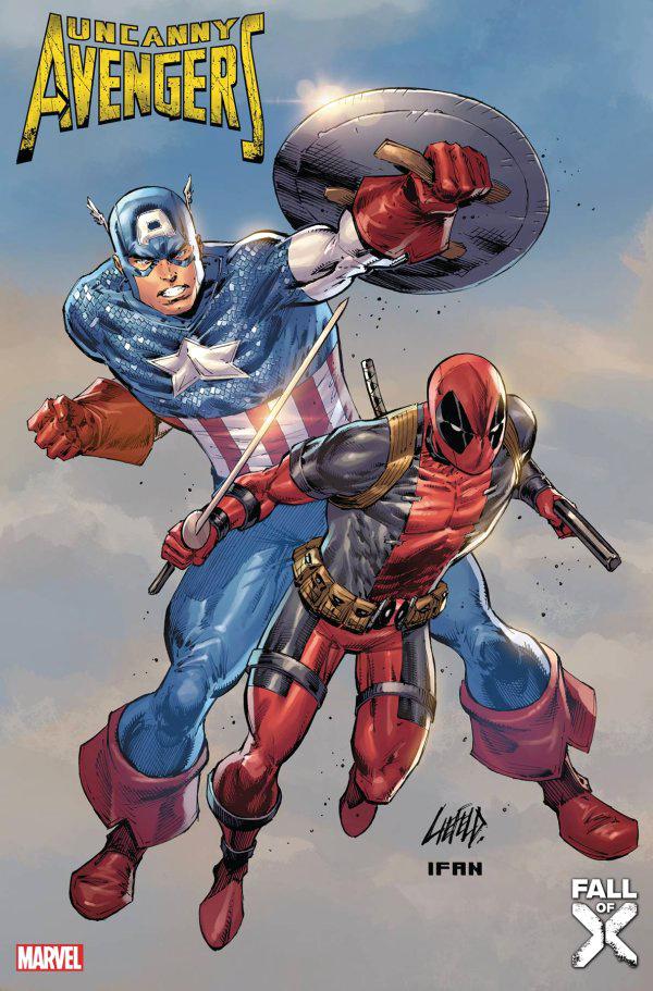 Вариантка Uncanny Avengers #4 от Роба Лайфелда, создателя Дэдпула
