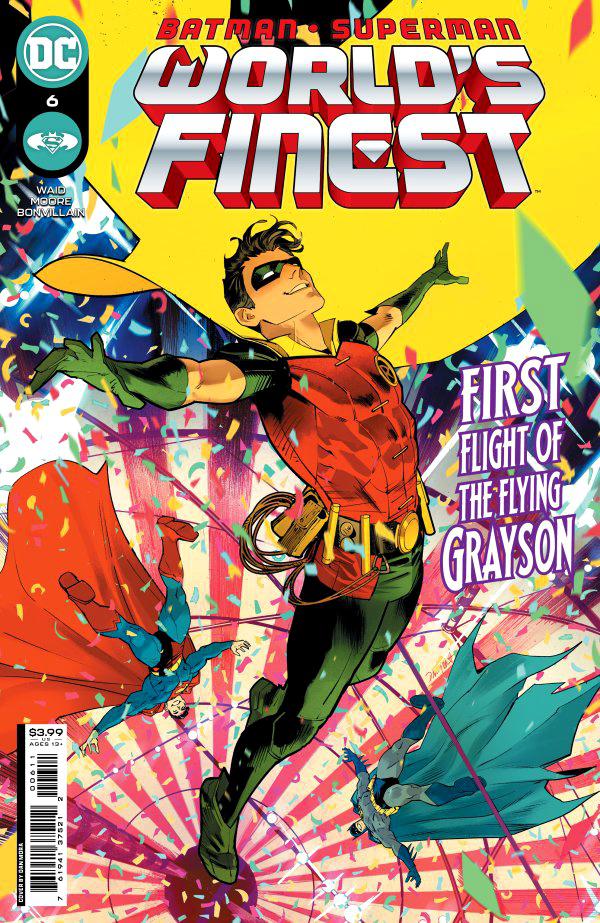 Обложка Batman / Superman: World's Finest #6 от Дэна Моры