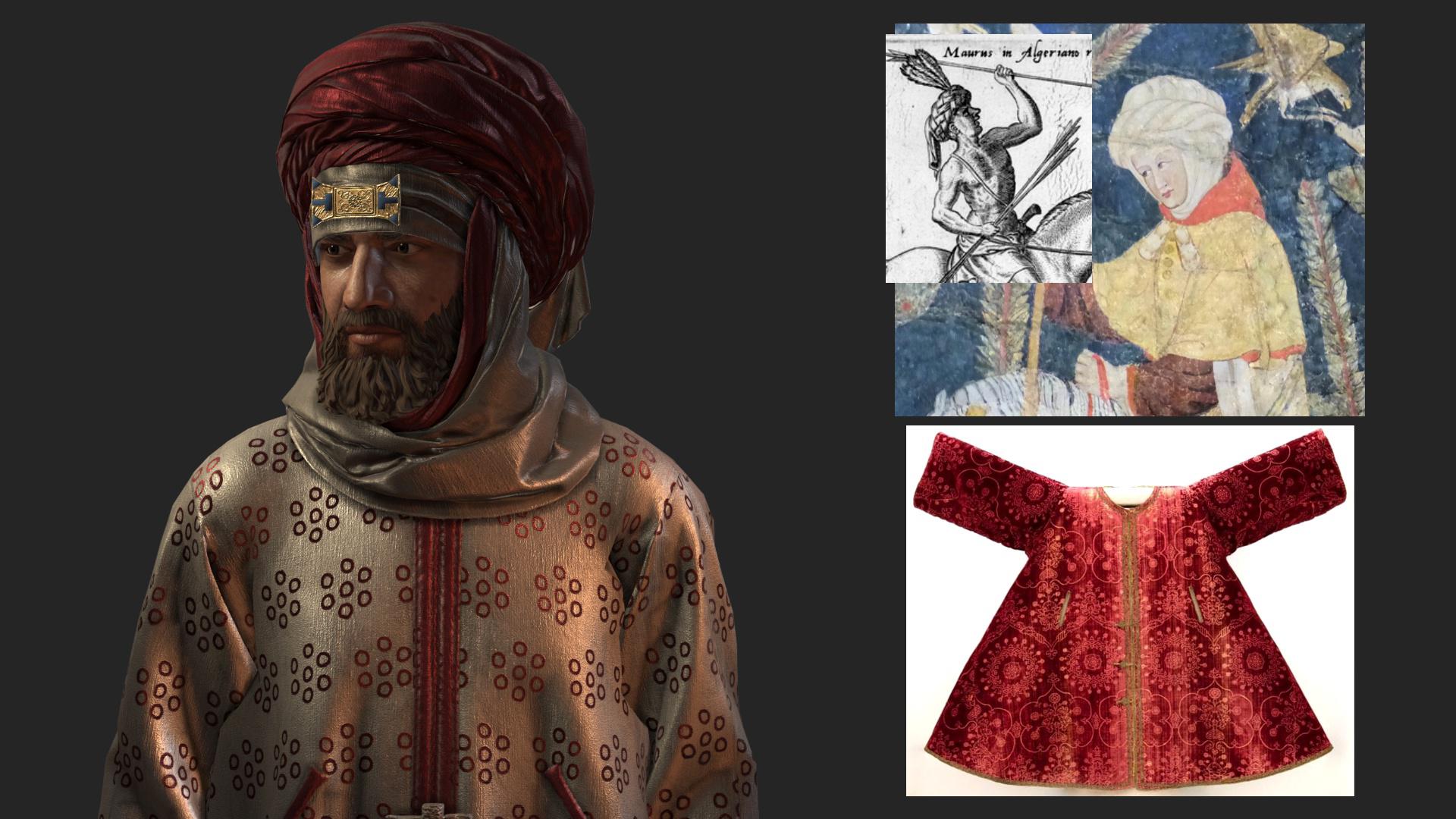 Автор пака North African Attire для Crusader Kings 3 написал дневник разработчика