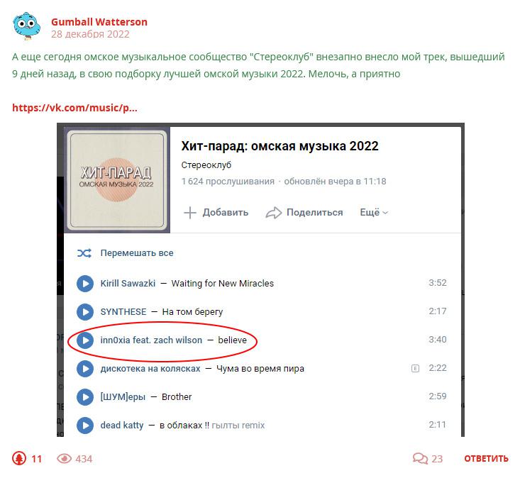 Кострище дайджест 2022 25.12 - 31.12
