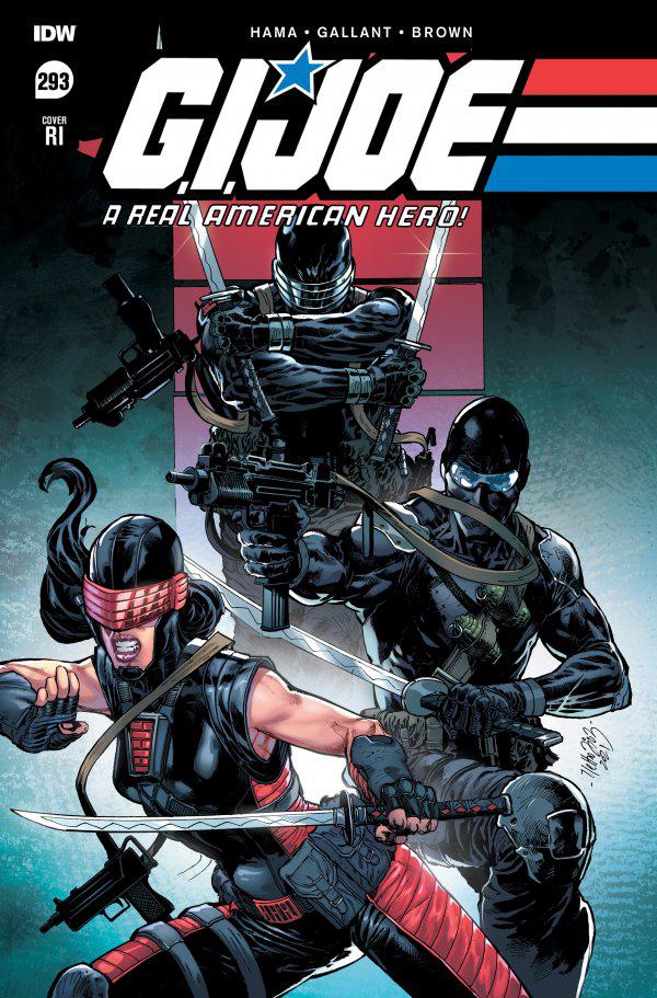 Вариантка G.I. Joe: A Real American Hero #293 от Диаза
