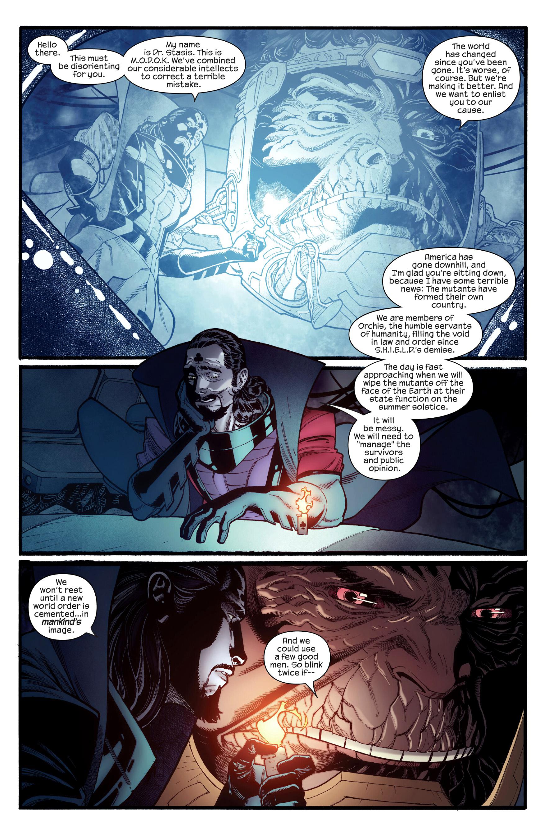 Превью комикса Uncanny Avenger #4 и фанатская теория о личности фальшивого Капитана Кракоа